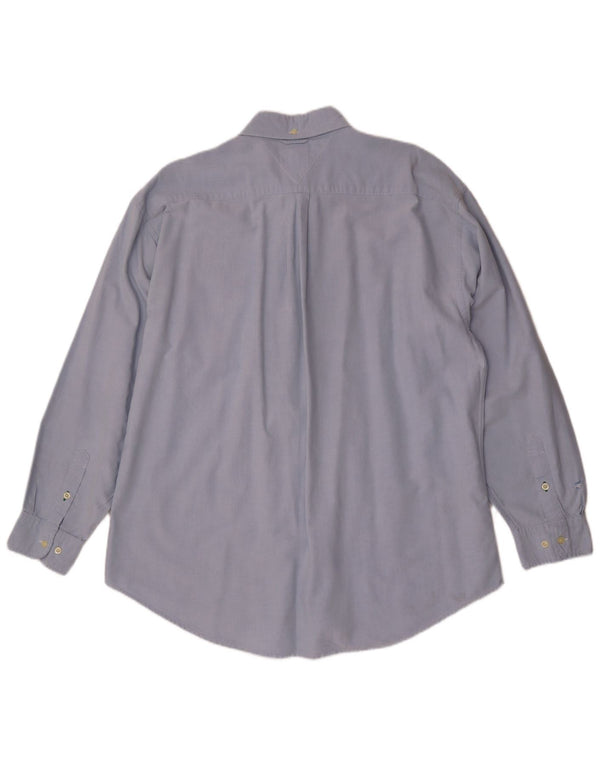 Tommy Hilfiger Chemise Homme XL Bleu Coton