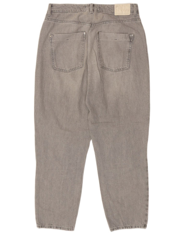 Zara Jean fuselé pour femme EU 42 Large W32 L27 Gris