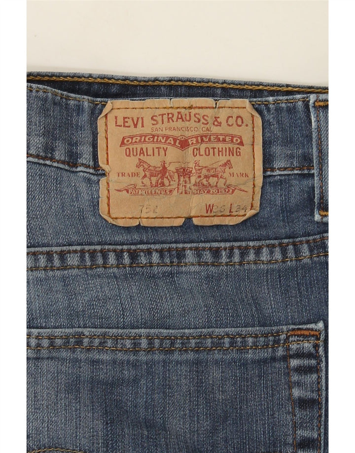 Levi's Jean Droit 751 Homme Bleu W36 L30 Coton