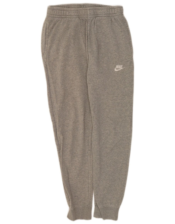 Nike Mens Tracksuit Trousers Joggers Small  Grey Cotton
