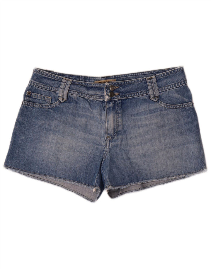 Massimo Dutti Short en jean W30 en coton bleu moyen pour femme