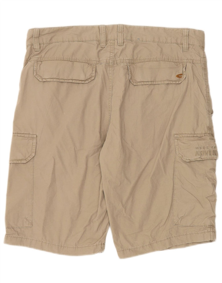 Camel Active Short Cargo Homme W33 Coton Beige Moyen