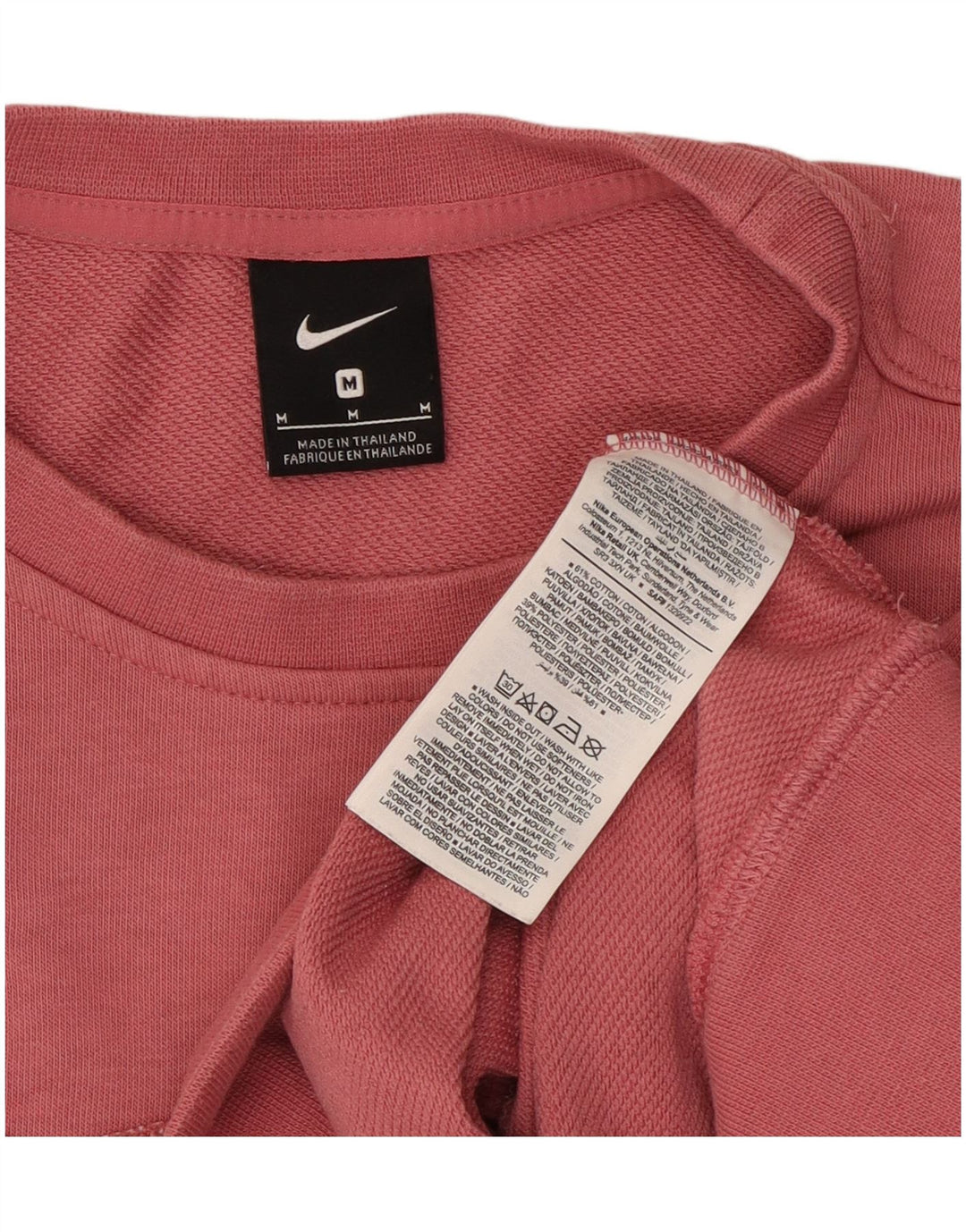 Nike Sweat-shirt court surdimensionné pour femme UK 14 Rose moyen