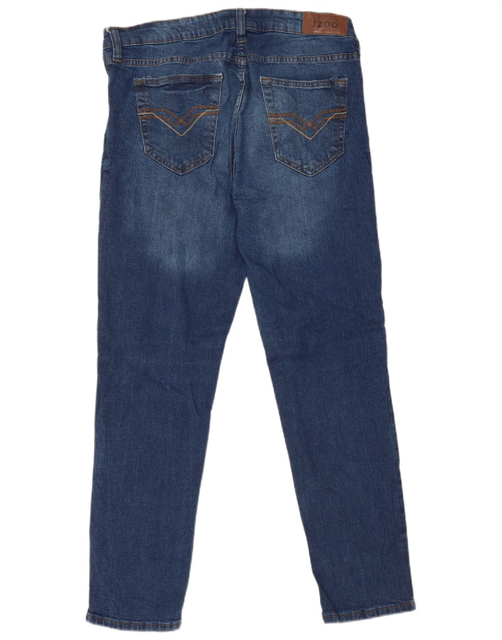 Izod Jean Skinny Homme W34 L28 Bleu