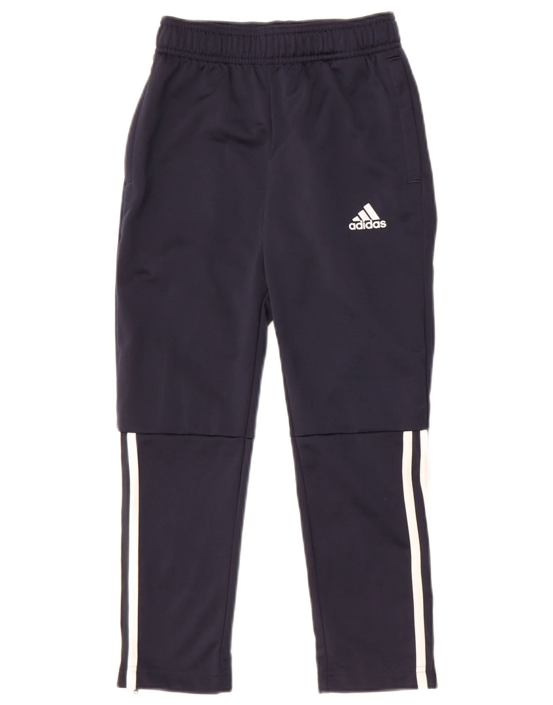 Pantalon de survêtement Adidas garçon 7-8 ans bleu marine polyester