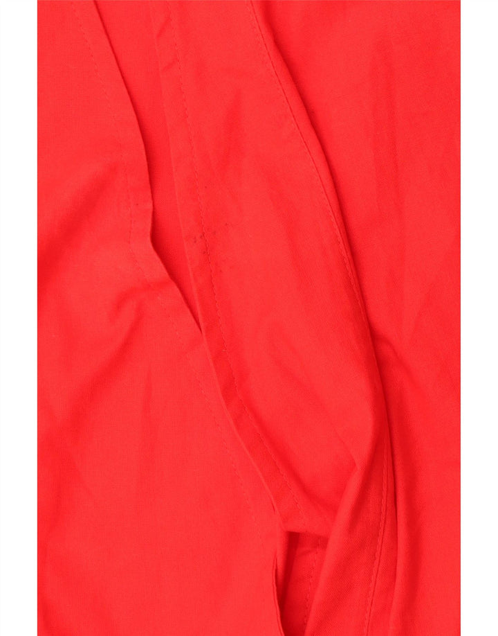 vintage Femme 2 Pièces Jupe Ensemble IT 42 Moyen W28 Rouge