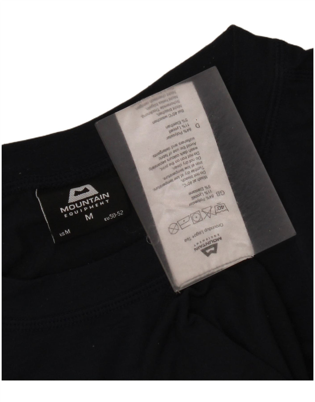 Mountain Equipment T-shirt graphique pour homme en polyester bleu marine moyen