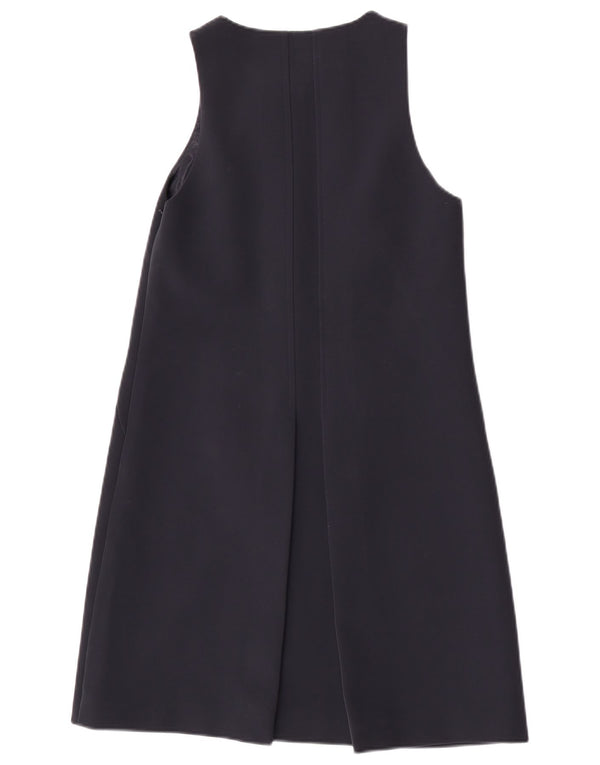 TED BAKER Robe trapèze sans manches pour femme Taille 1 XS Noir Polyester