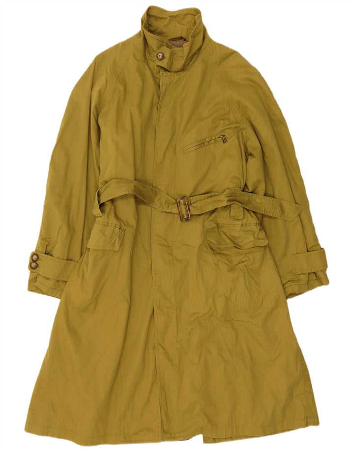 GB.PEDRINI Trench Homme IT 46 Petit Vert