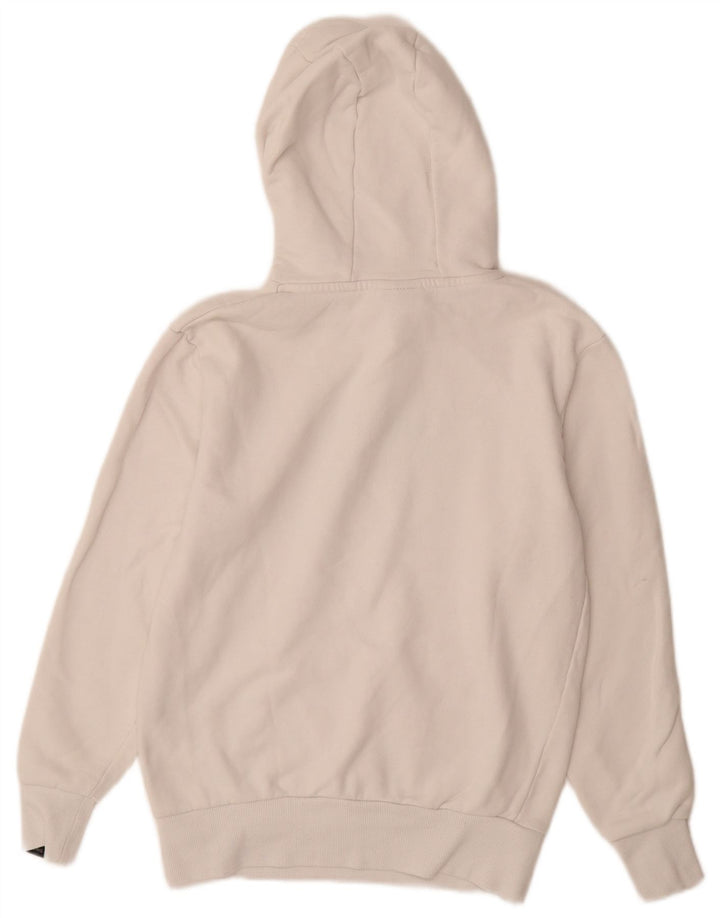 ELLESSE Pull à capuche graphique pour homme Petit coton blanc cassé