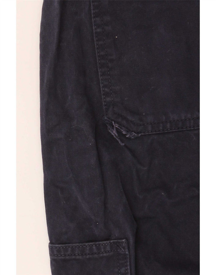 Guess Pantalon Cargo Droit Homme W32 L32 Bleu Marine