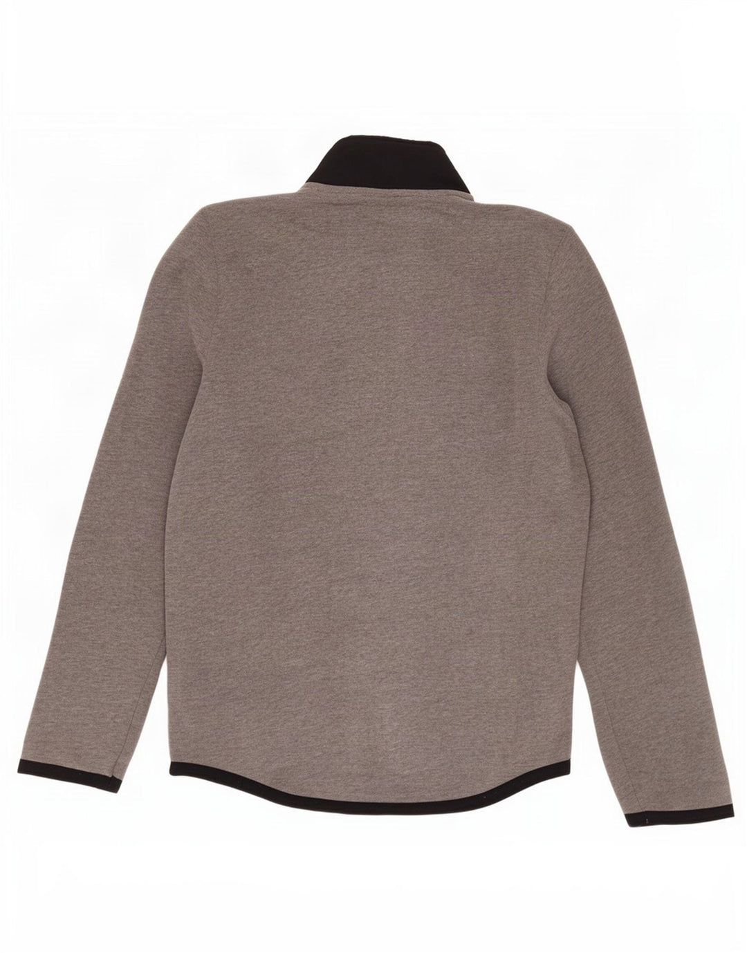 Hollister Veste de survêtement pour homme Small Gris Colorblock Cotton