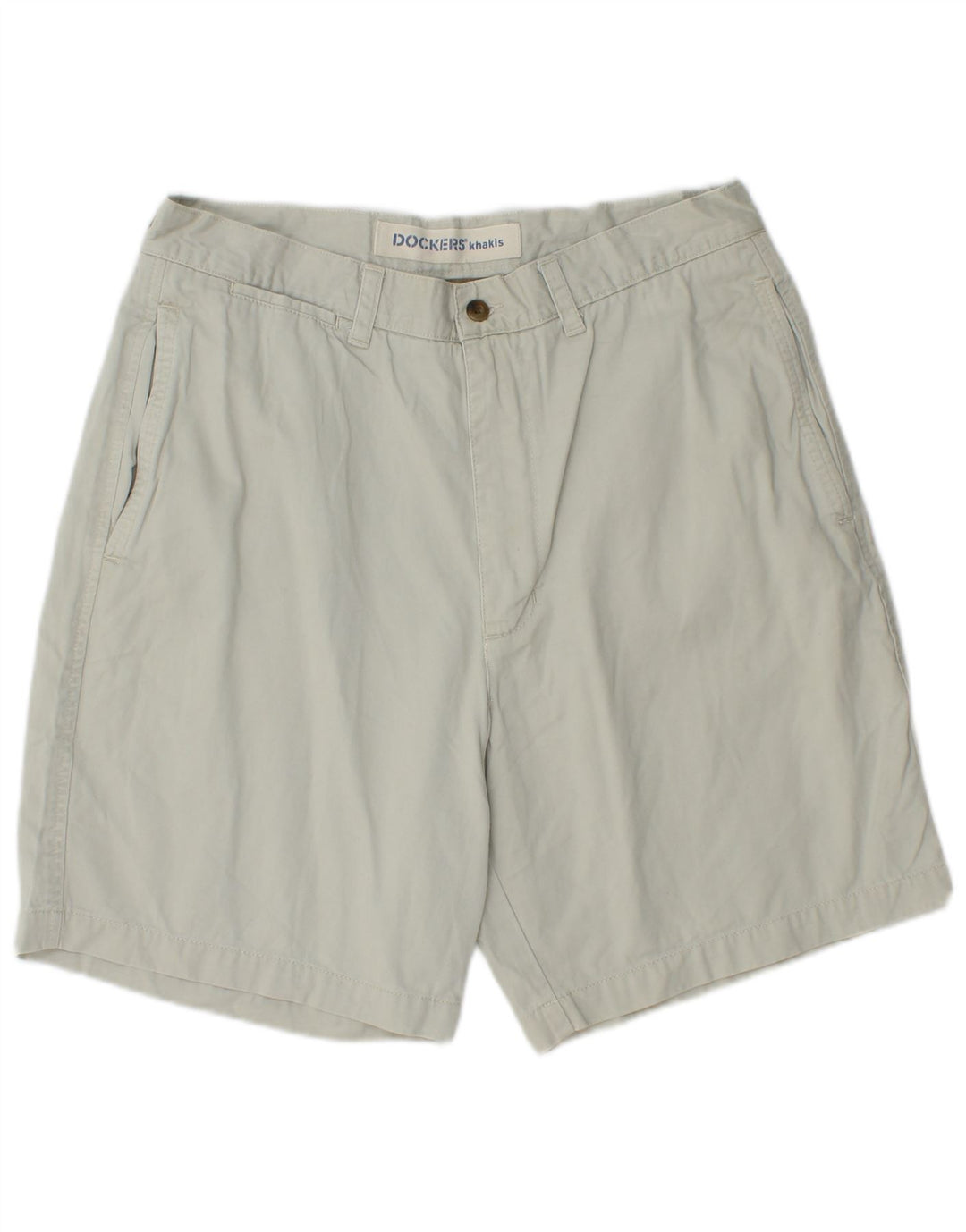 DOCKERS Short Chino Kakis Homme W34 Grand Bleu Coton