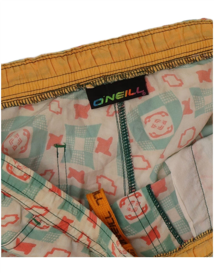 O'Neal Pantalon Court Graphique Femme W30 L25 Géométrique Multicolore