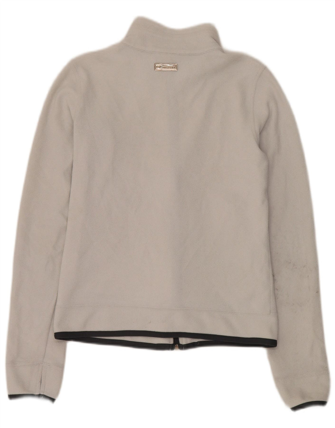 Champion Veste polaire graphique pour femme UK 10 Small Blanc Polyester
