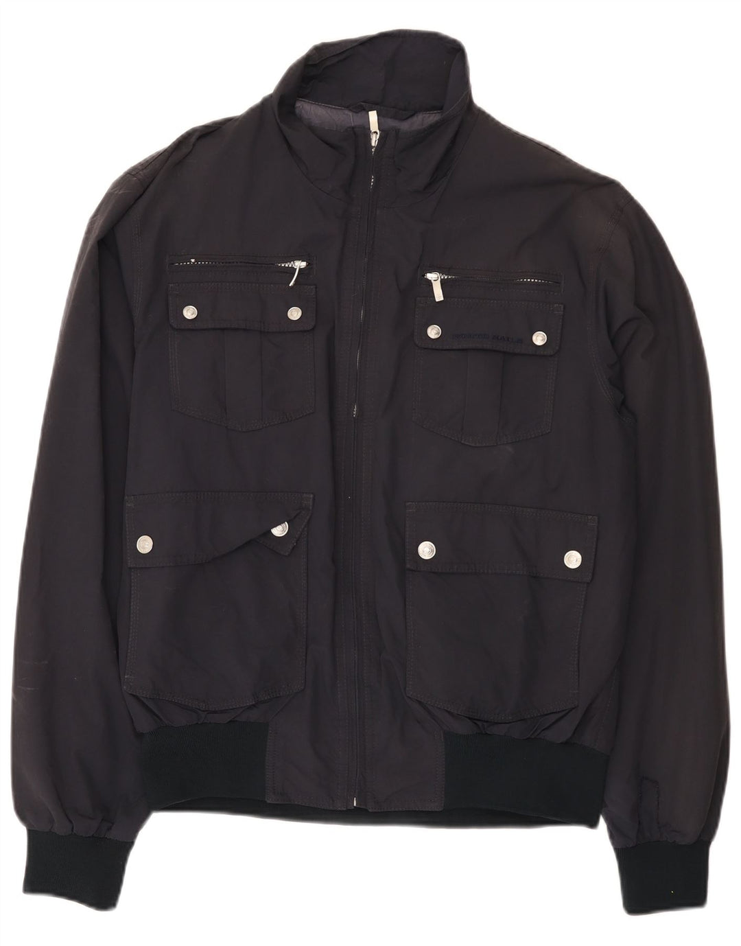 North Sails Veste utilitaire pour hommes UK 40 Large Bleu Marine Polyamide