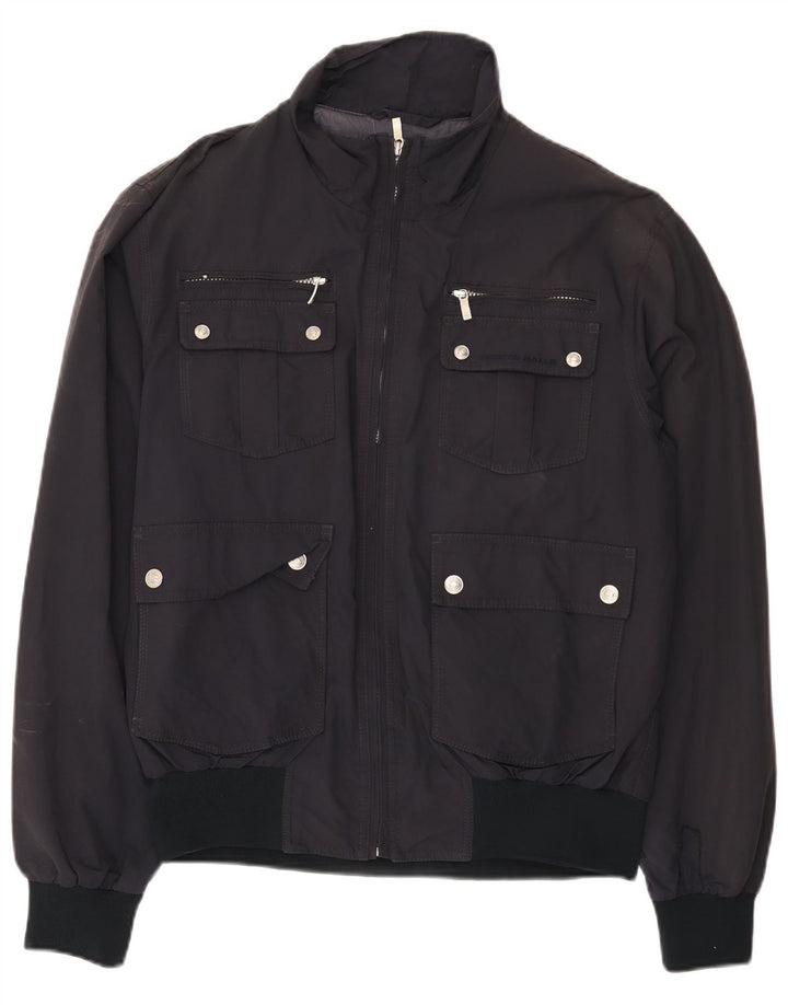 North Sails Veste utilitaire pour hommes UK 40 Large Bleu Marine Polyamide