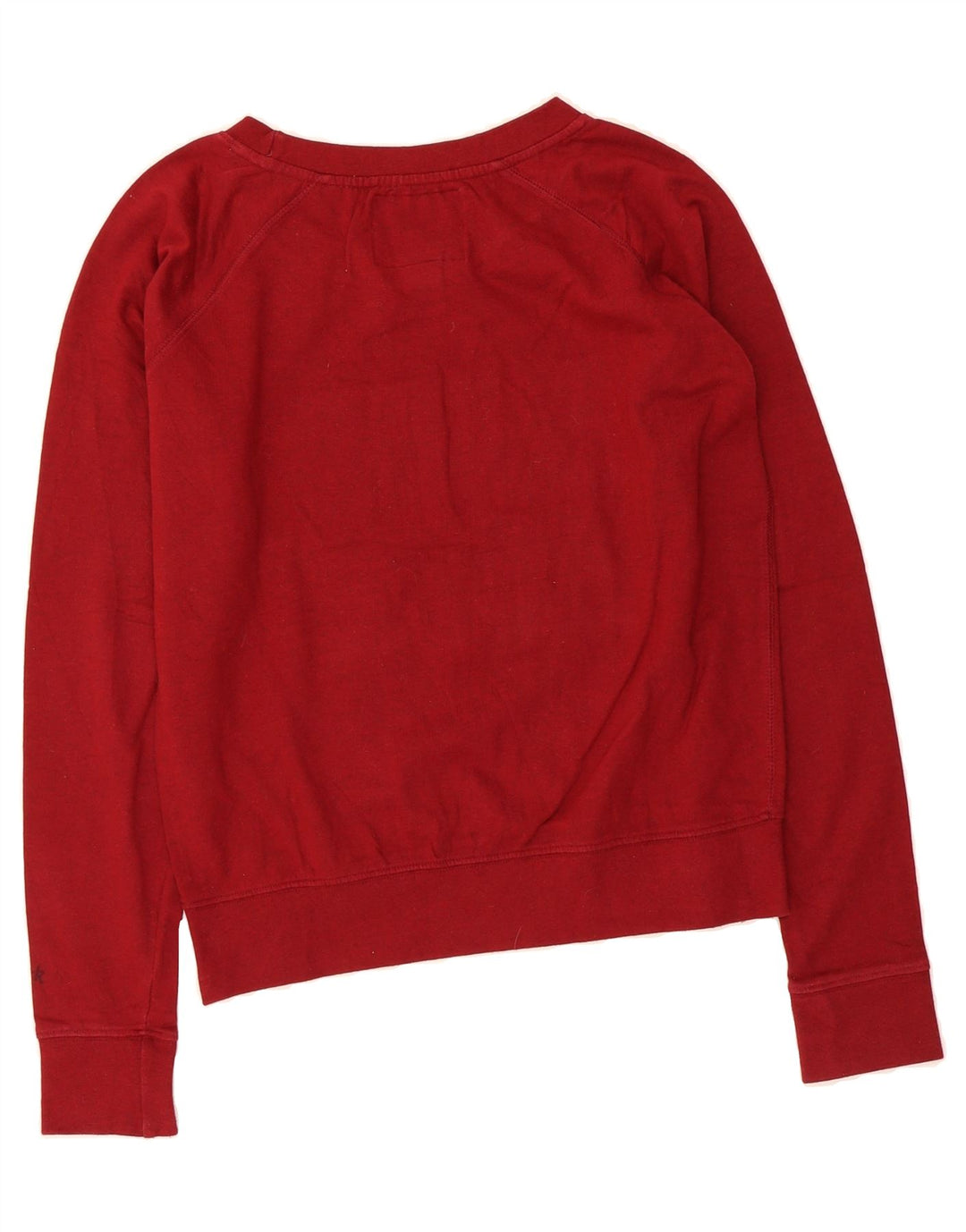 HARD ROCK CAFE Womens Roma Graphic Sweatshirt Jumper UK 14 Medium Red Vintage Hard Rock Cafe and Second-Hand Hard Rock Cafe from Messina Hembry 