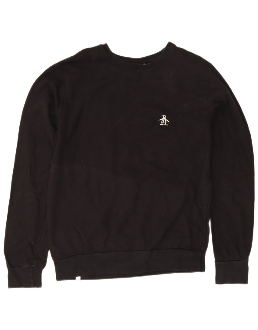 Penguin Sweat-Shirt Homme Noir Moyen Coton