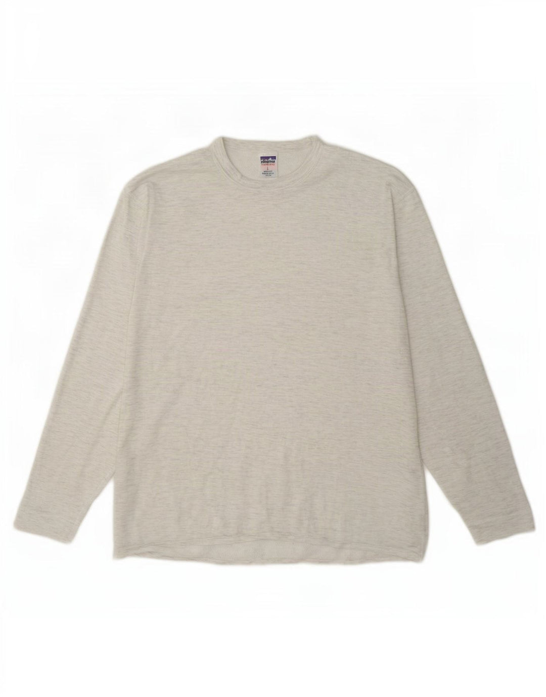 Patagonia Haut à manches longues pour hommes en polyester moucheté grand gris