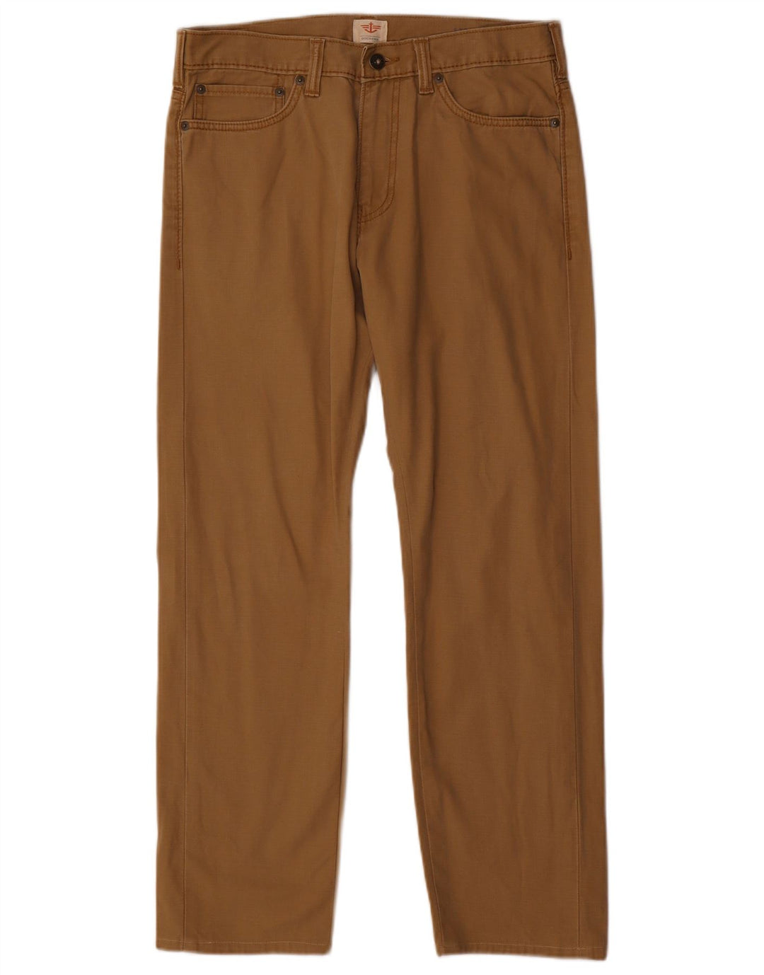 DOCKERS Pantalon Droit Casual Homme W30 L27 Beige Coton