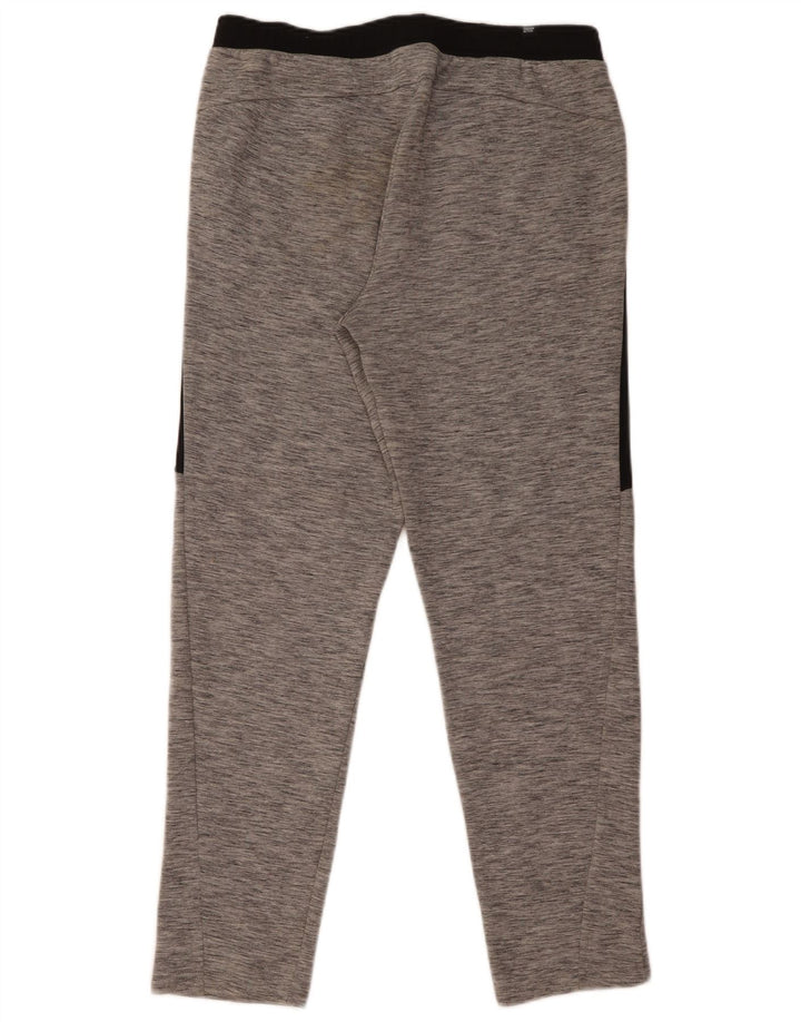 Puma Pantalon de Survêtement Homme Large Gris Colorblock Cotton