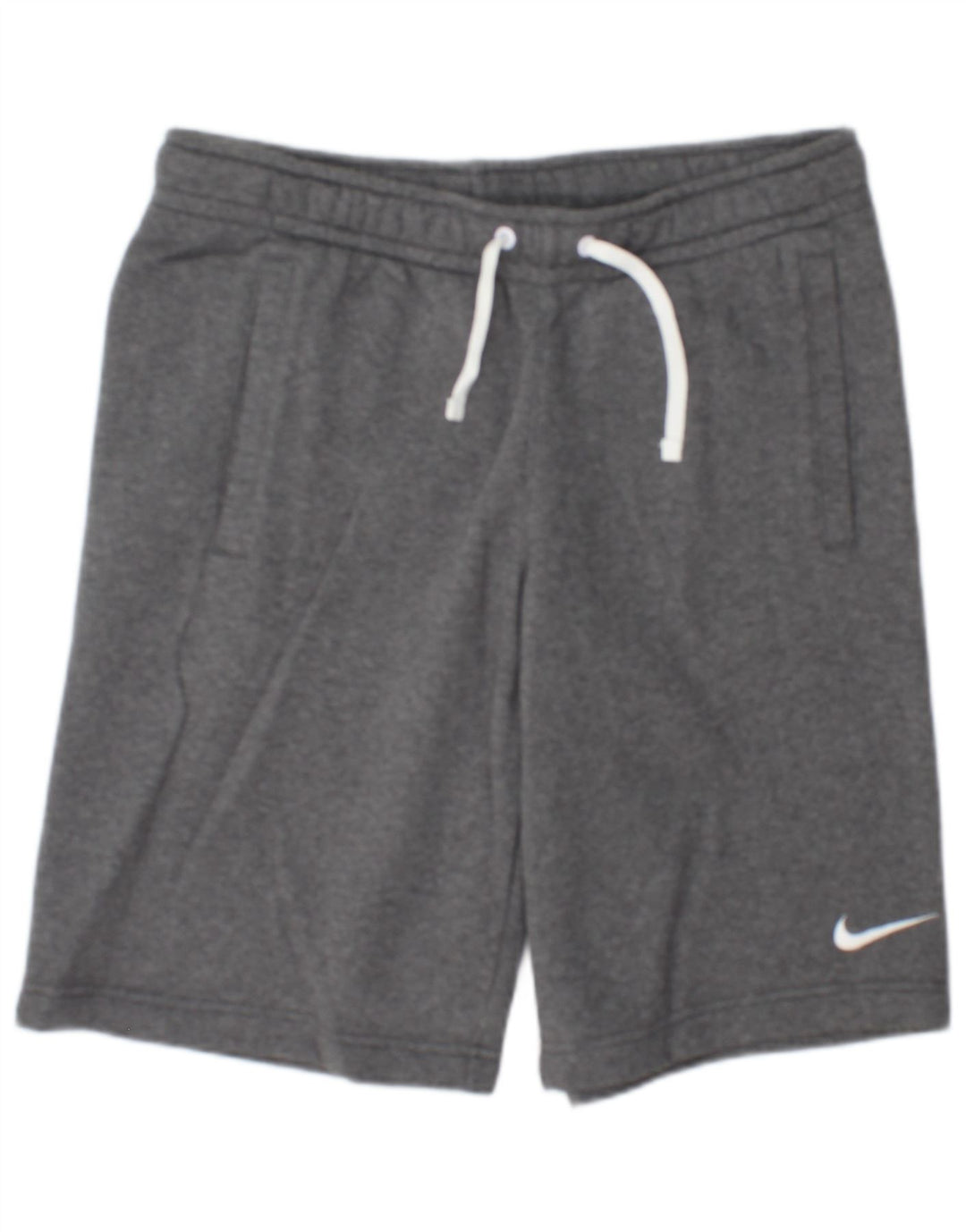 Short de sport Nike en coton moucheté gris moyen