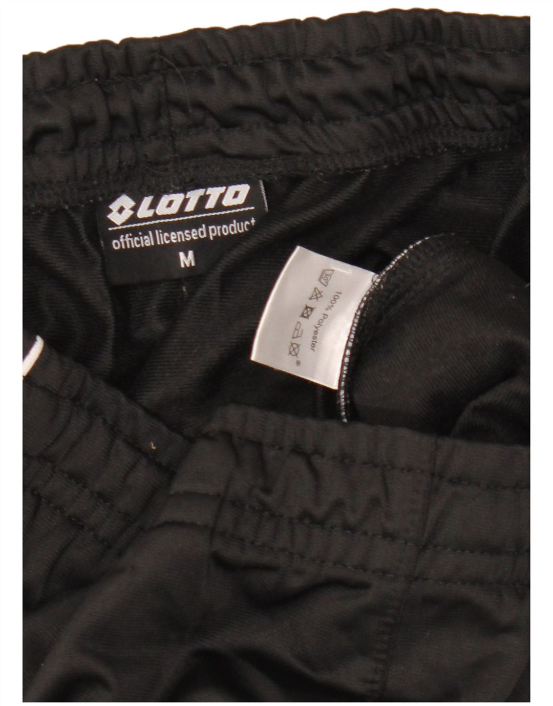 Lotto Pantalon De Survêtement Homme Noir Moyen Polyester