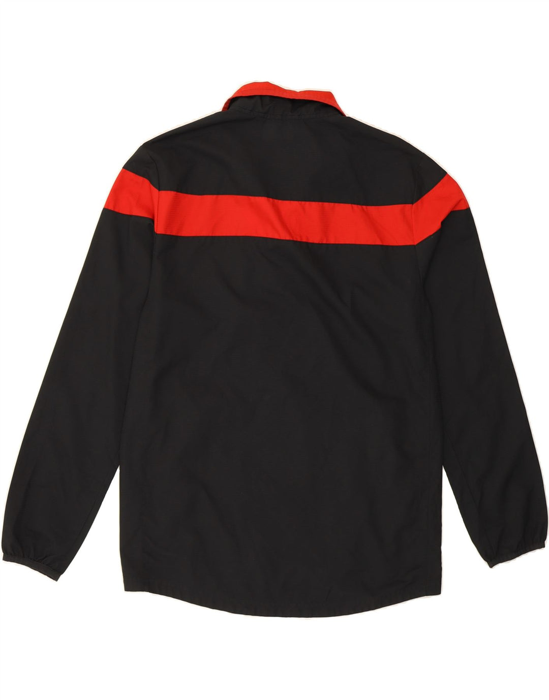 ADIDAS Mens Zip Neck Pullover Tracksuit Top Small Black Colourblock Vintage Adidas and Second-Hand Adidas from Messina Hembry 
