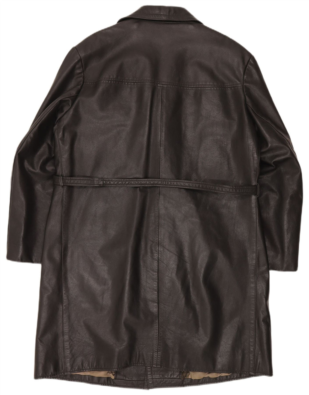 Manteau en cuir homme vintage IT 54 2XL Cuir noir
