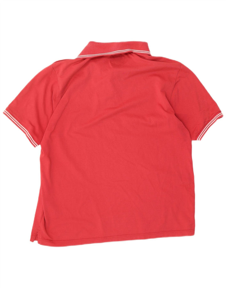 CHAMPION Polo Easy Fit Homme Rouge Taille L