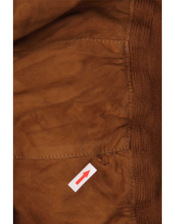 veste en daim homme vintage IT 48 Beige moyen