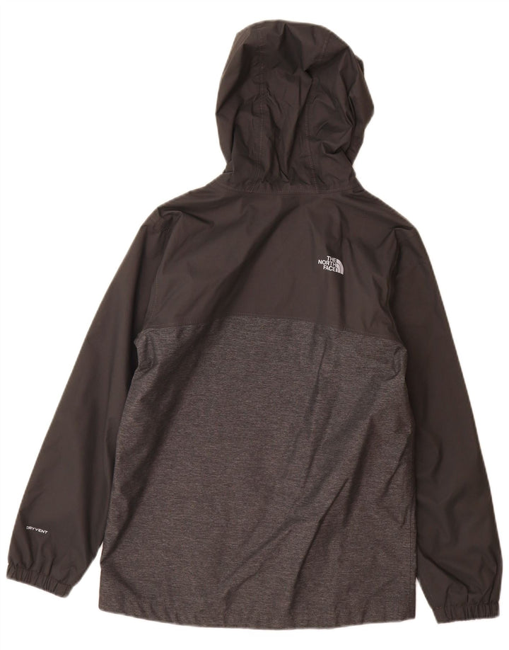 The North Face Veste de Pluie à Capuche Garçon 9-10 Ans Gris Moyen Colourblock