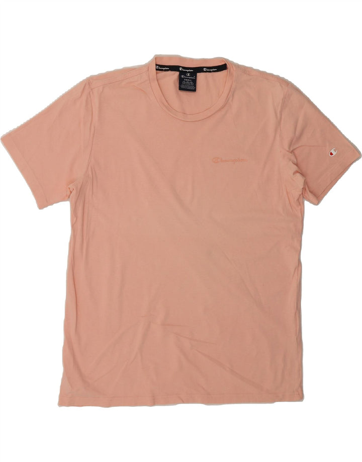 CHAMPION Mens T-Shirt Top Small Pink Vintage Champion and Second-Hand Champion from Messina Hembry 