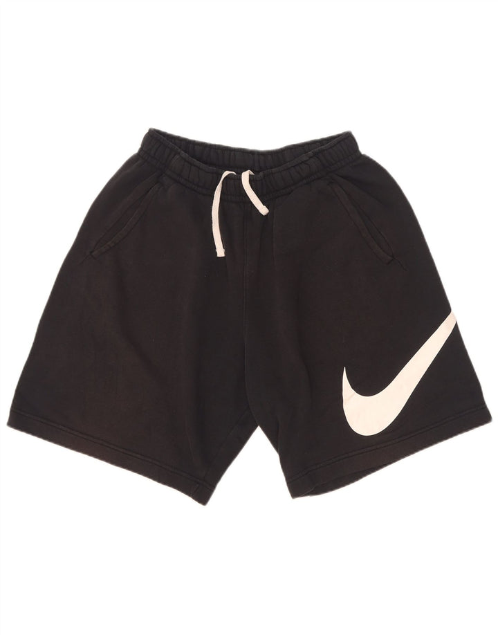 Nike Short de sport graphique pour homme Petit coton noir