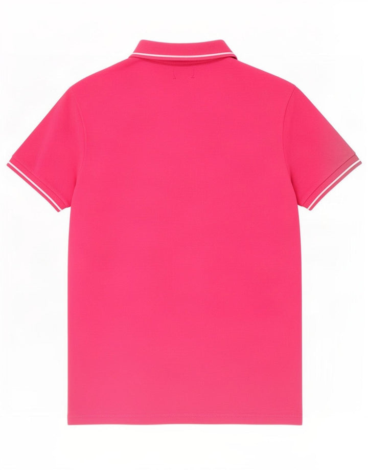 Pierre Cardin Polo Homme Rose Moyen Coton