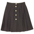 Bagarry Jupe Plissée Femme IT 44 Medium W26 Laine Vierge Noir