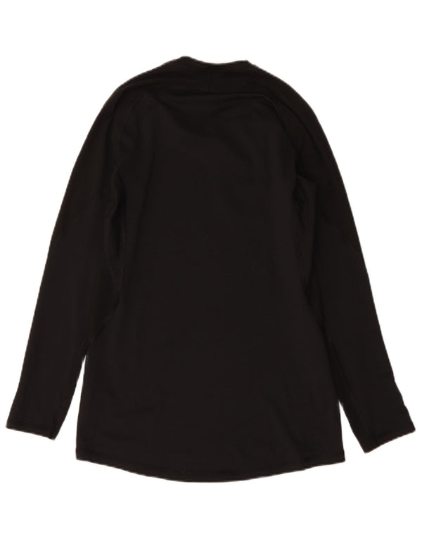 Adidas Climacool Graphic Top à manches longues pour femme UK 12 Noir moyen