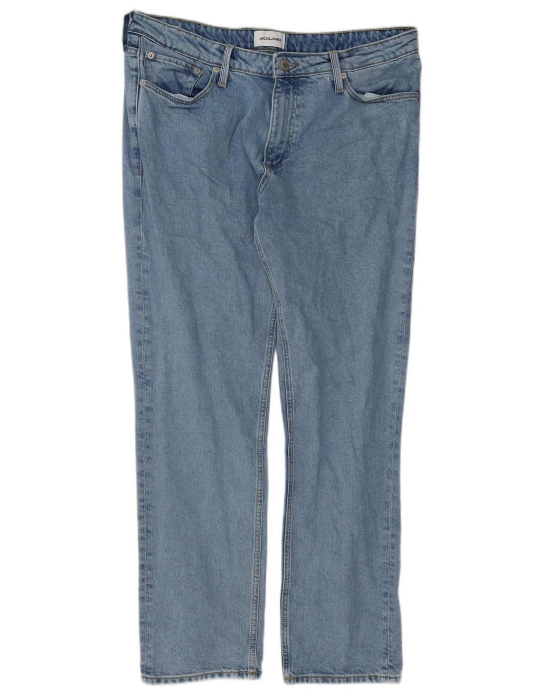 Jack & Jones Jean Droit W34 L30 Homme Bleu