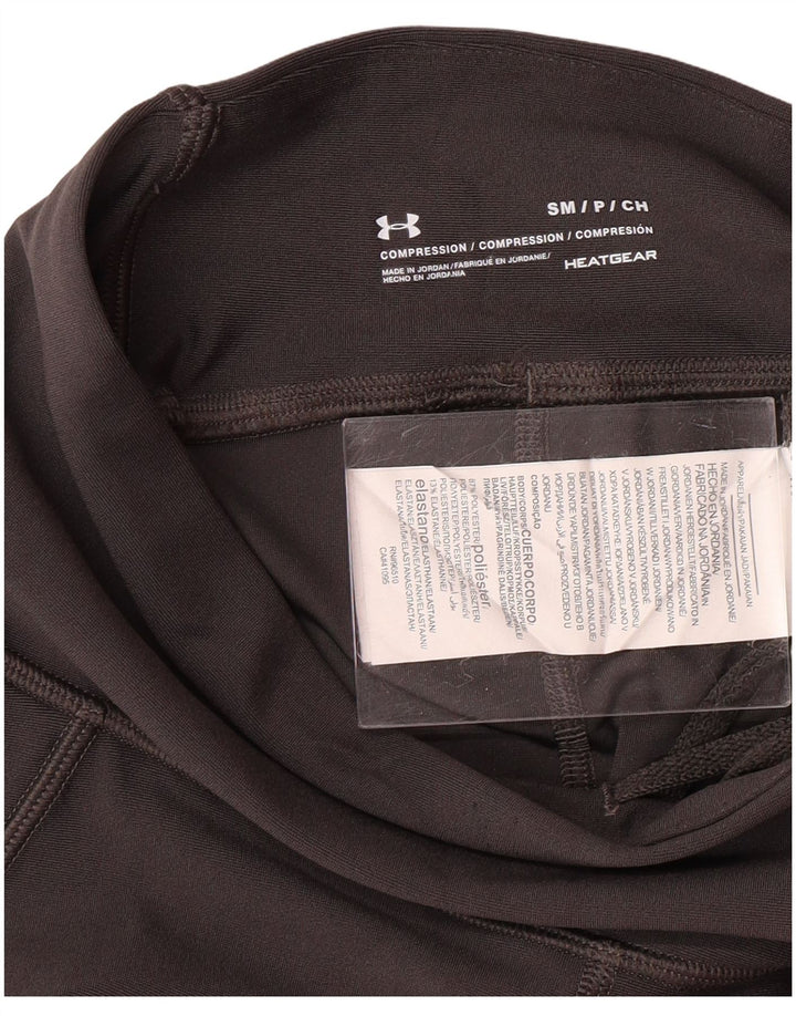 UNDER ARMOUR Legging Heat Gear pour femme UK 8 Small Gris Colorblock