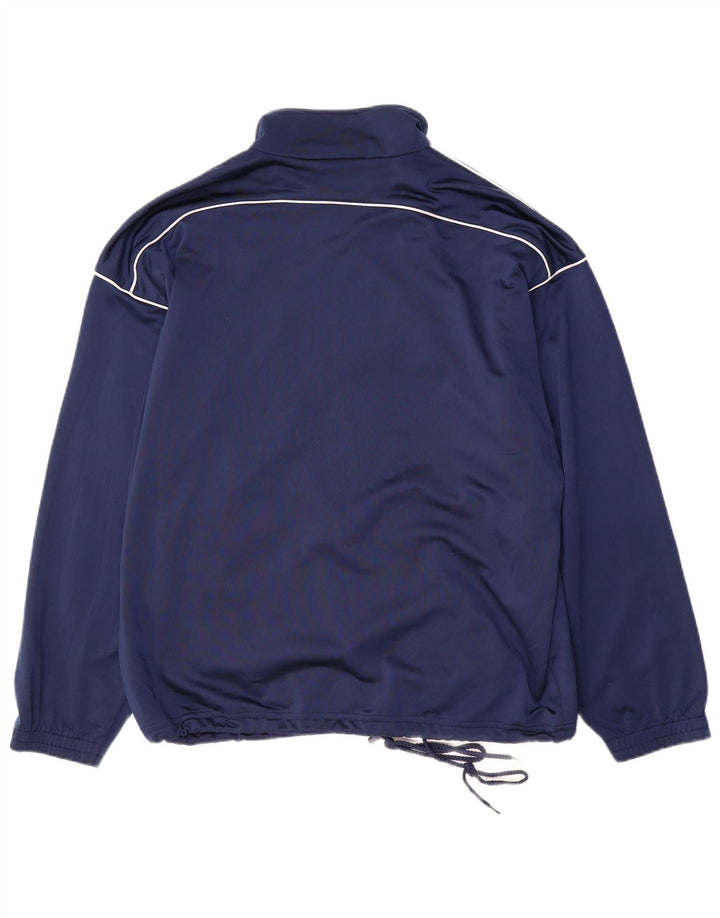 REEBOK Veste de survêtement coupe ample pour homme Petit bleu marine Polyester