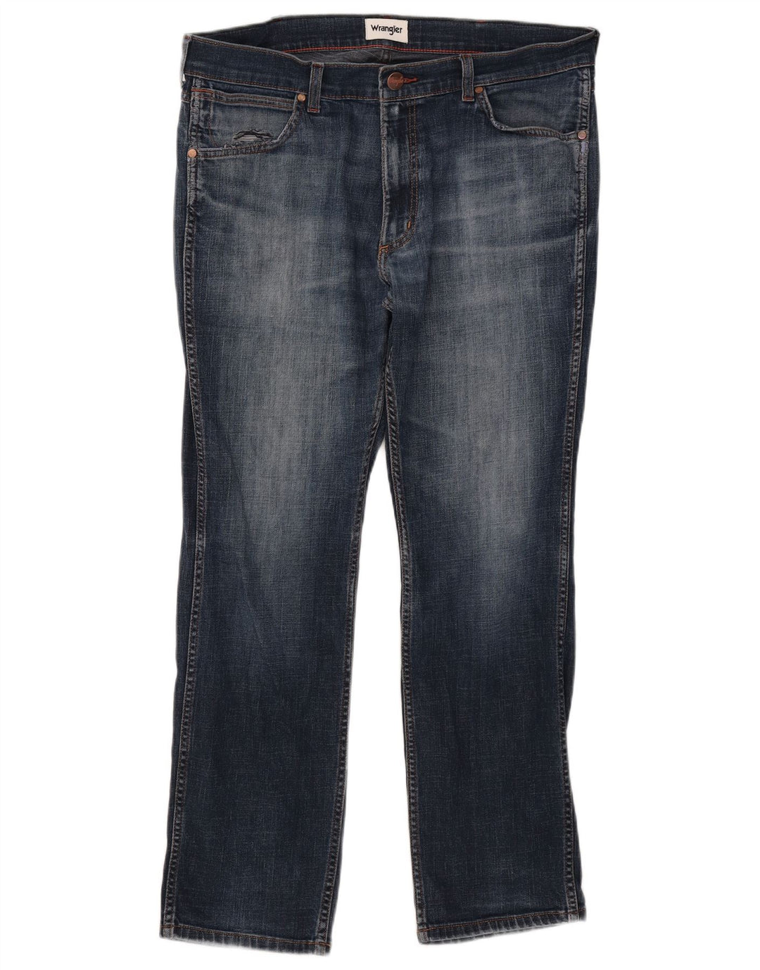 Wrangler Jean Slim Homme W35 L29 Bleu Marine