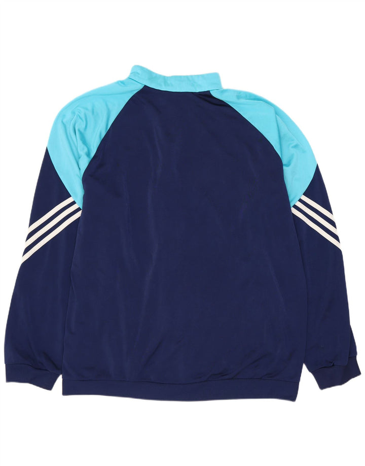 ADIDAS Survêtement complet pour homme XL Bleu marine Colorblock Polyester