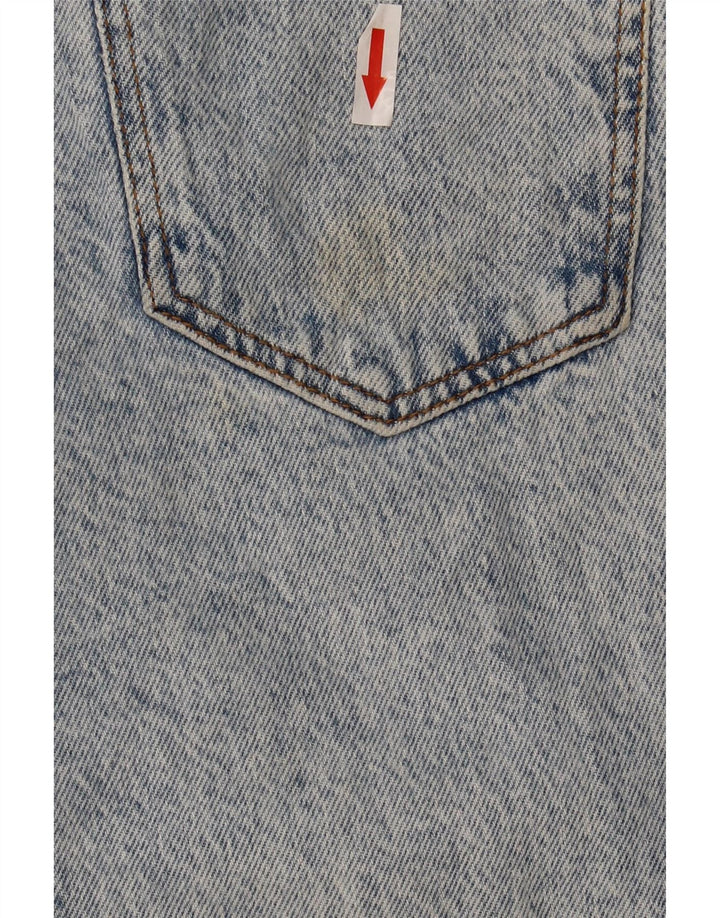 ZARA Jean fuselé pour femme EU 38 Small W28 L28 Bleu