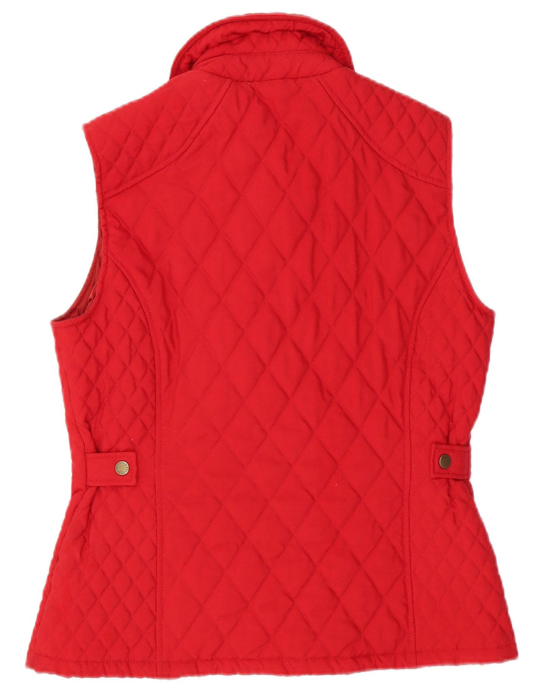 BARBOUR Gilet matelassé pour femme UK 12 Polyester rouge moyen