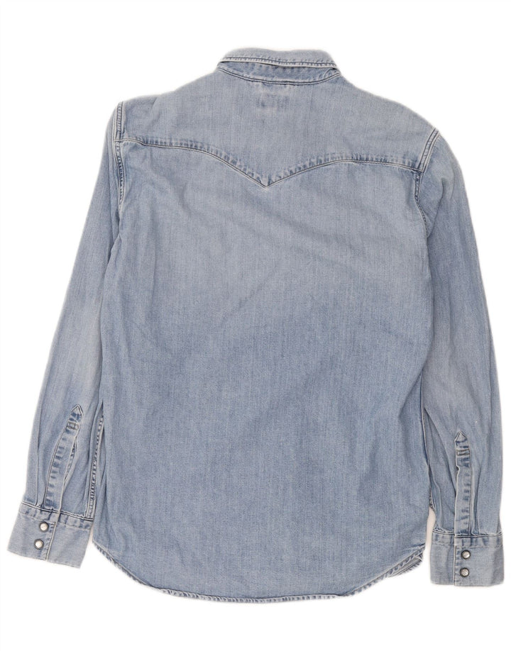 Levi's Chemise en Jean Homme Bleu Moyen Coton