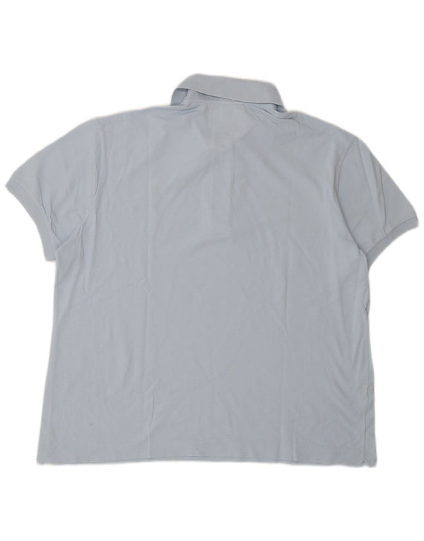 LACOSTE Polo Homme Taille 6 XL Bleu Coton