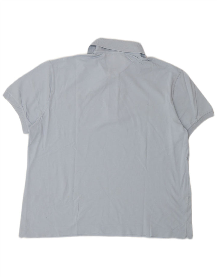 LACOSTE Polo Homme Taille 6 XL Bleu Coton