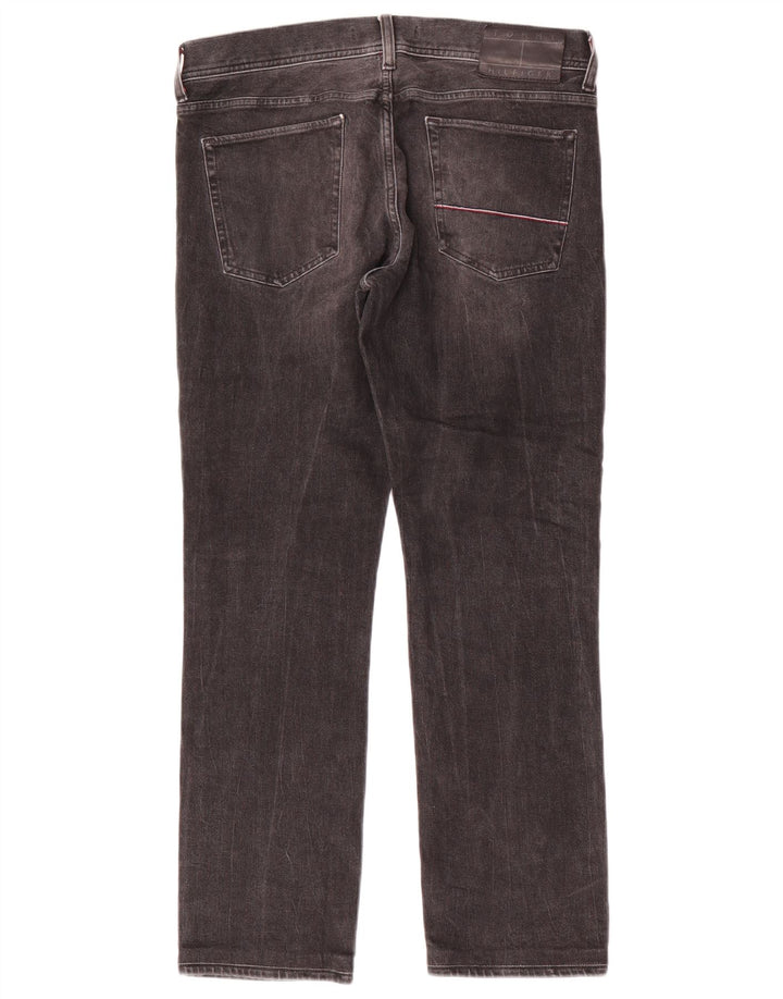Tommy Hilfiger Jean droit homme W32 L29 gris coton