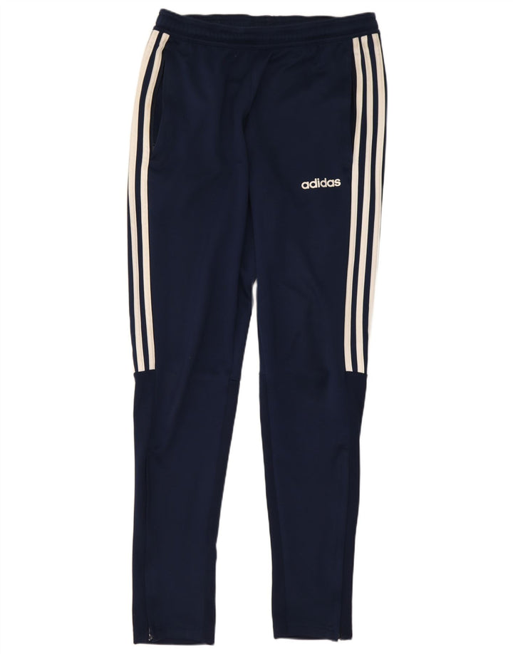 Adidas Pantalon de survêtement Climalite pour homme Petit bleu marine Polyester